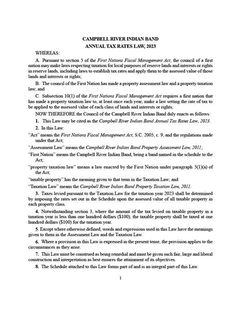 City of White Rock Annual Property Tax Rates Bylaw, 2023, No..
